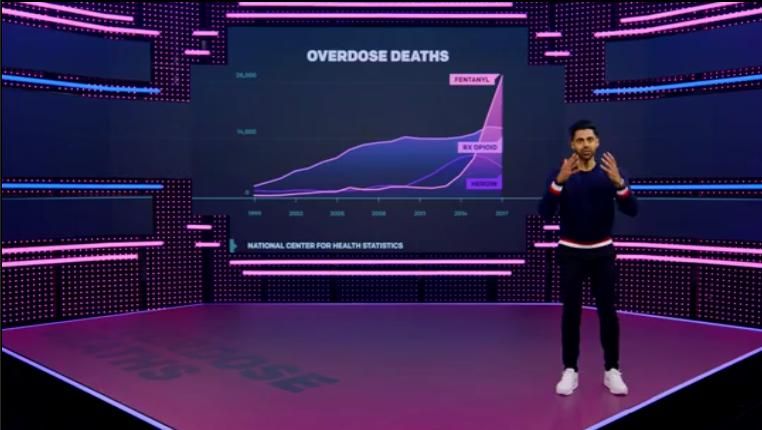 Patriota no deseado con Hasan Minhaj : Póster