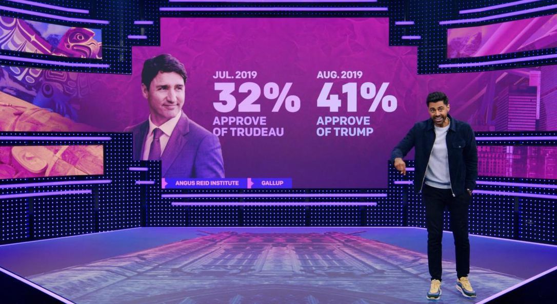 Patriota no deseado con Hasan Minhaj : Póster