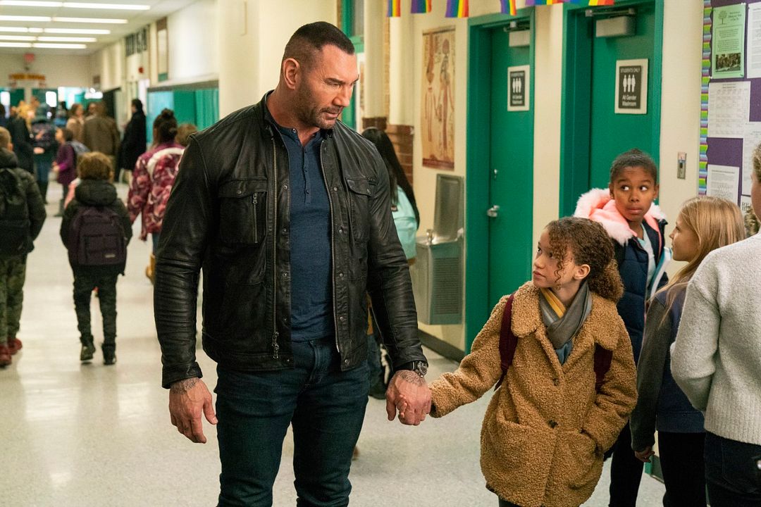 Grandes espías : Foto Chloe Coleman, Dave Bautista