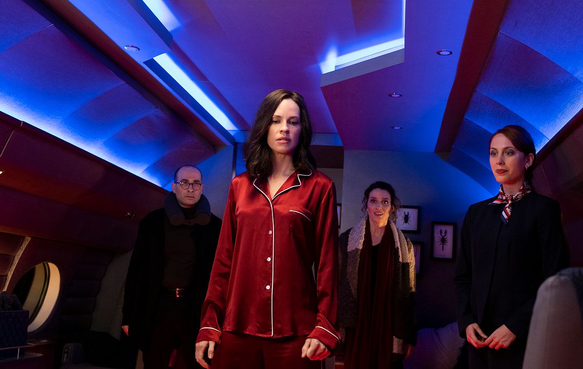 La cacería : Foto Hilary Swank