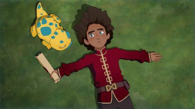 El príncipe dragón : Póster