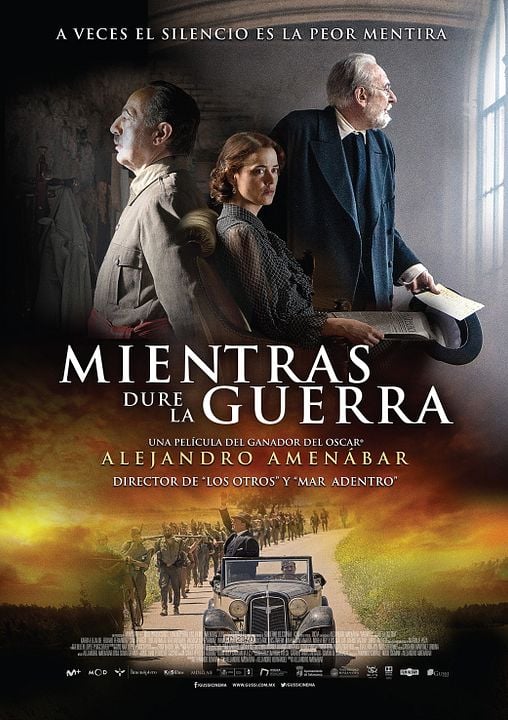 Mientras dure la guerra : Póster