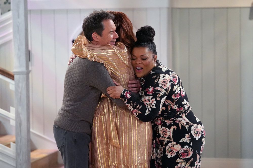 Foto Yvette Nicole Brown, Debra Messing