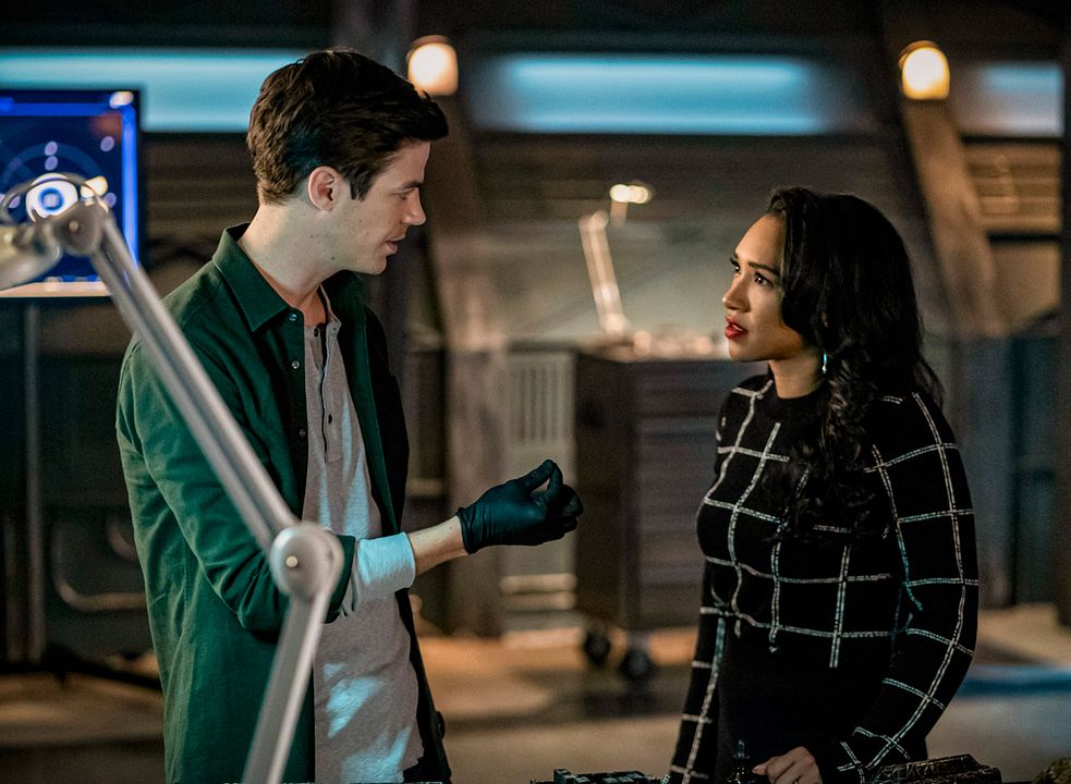 Flash : Foto Grant Gustin, Candice Patton