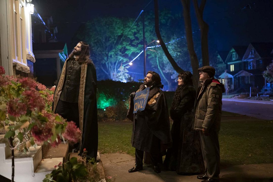 Lo que hacemos en las sombras : Foto Matt Berry, Natasia Demetriou