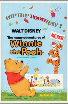 Las aventuras de Winnie Pooh : Póster