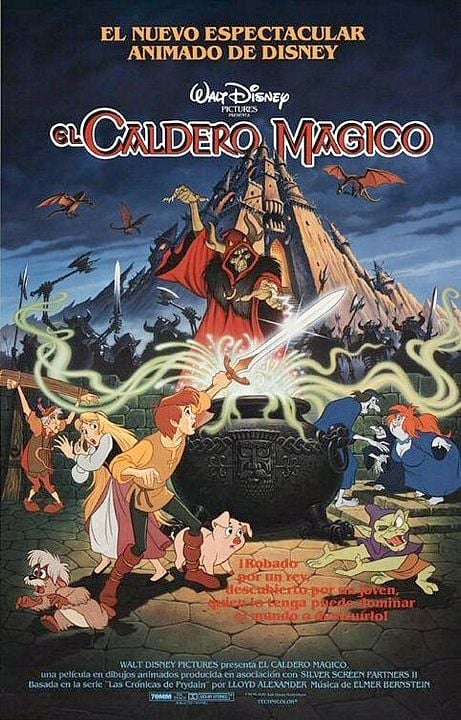 El caldero mágico : Póster