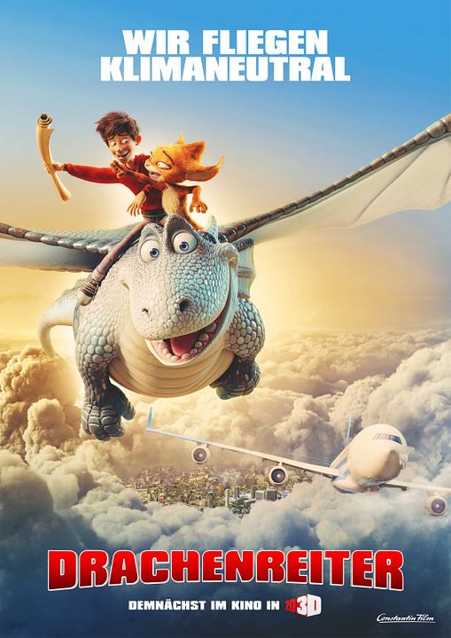 El jinete del dragón : Póster