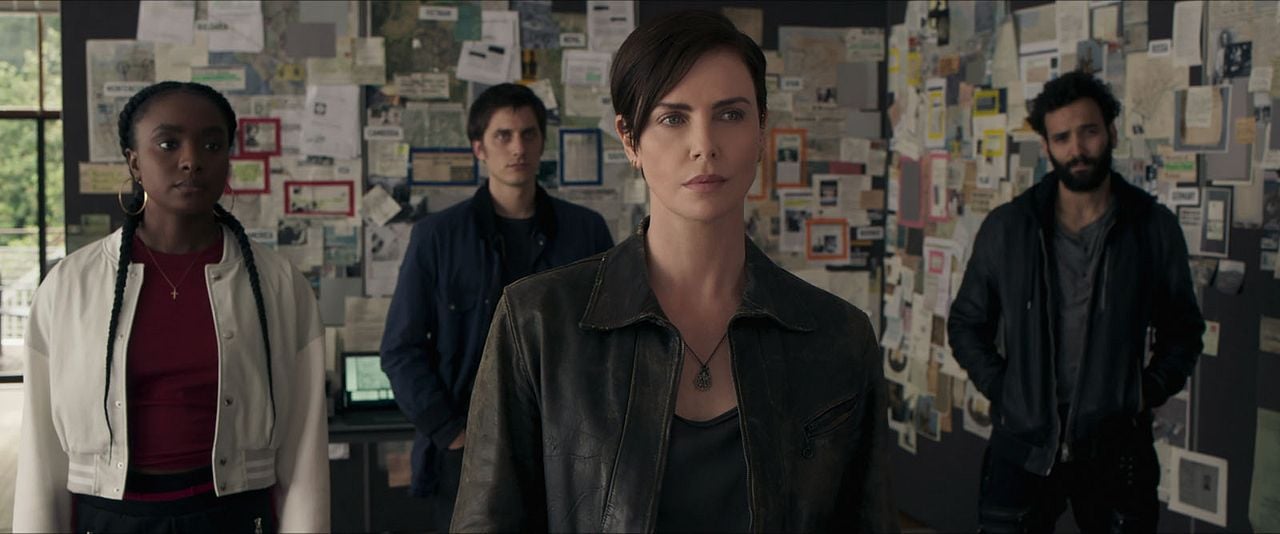 La vieja guardia : Foto Luca Marinelli, Charlize Theron, Marwan Kenzari, KiKi Layne