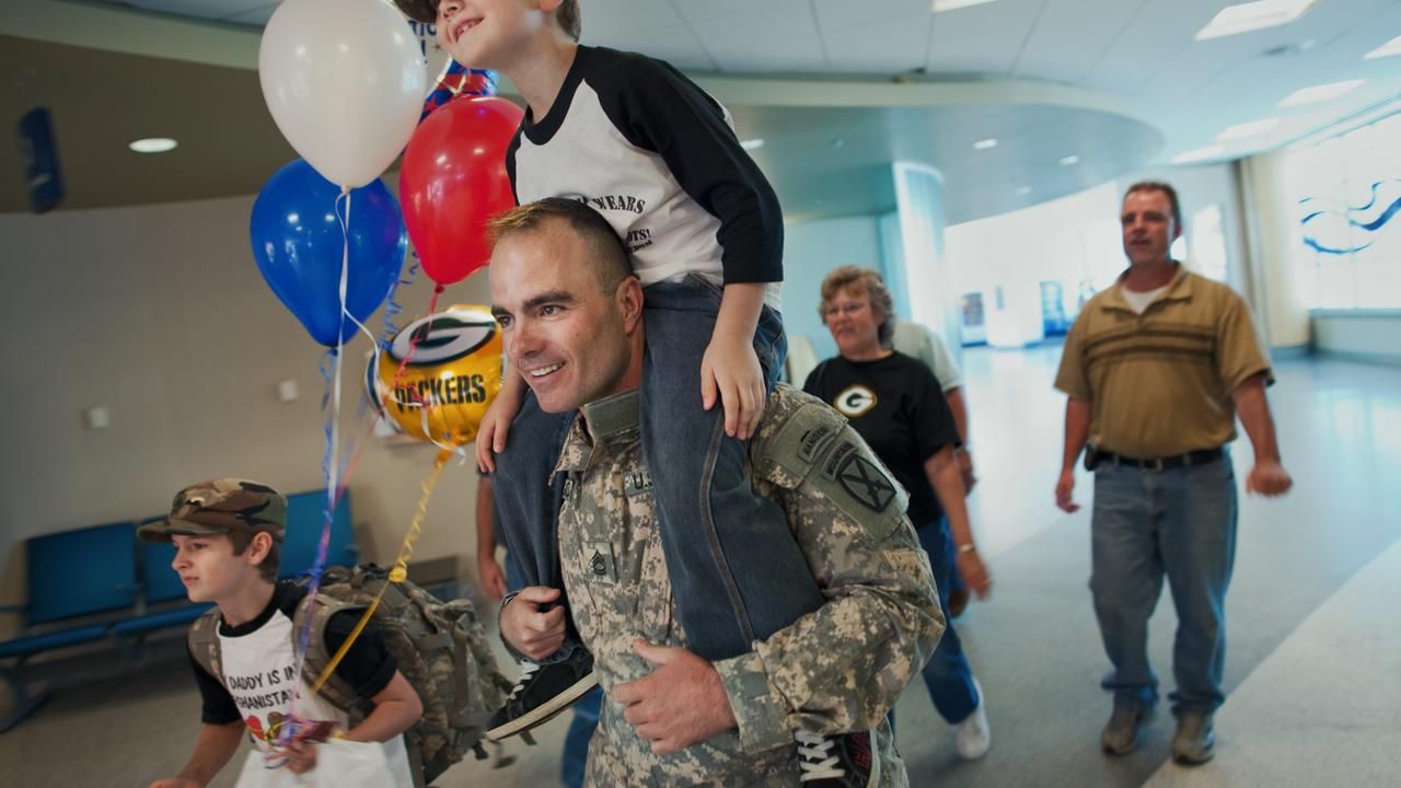 La familia del soldado : Foto