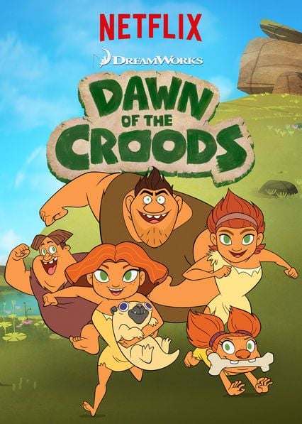 El amanecer de los Croods : Póster