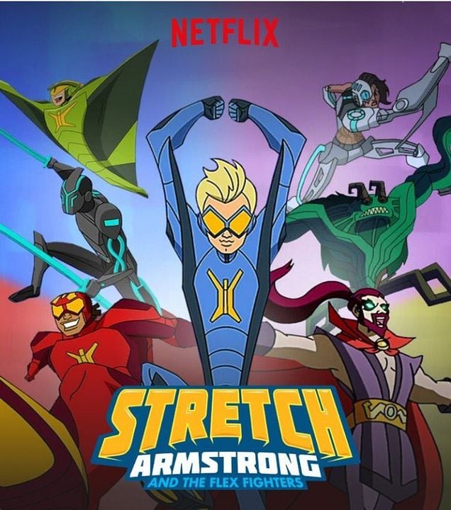 Stretch Armstrong y los guerreros Flex : Póster