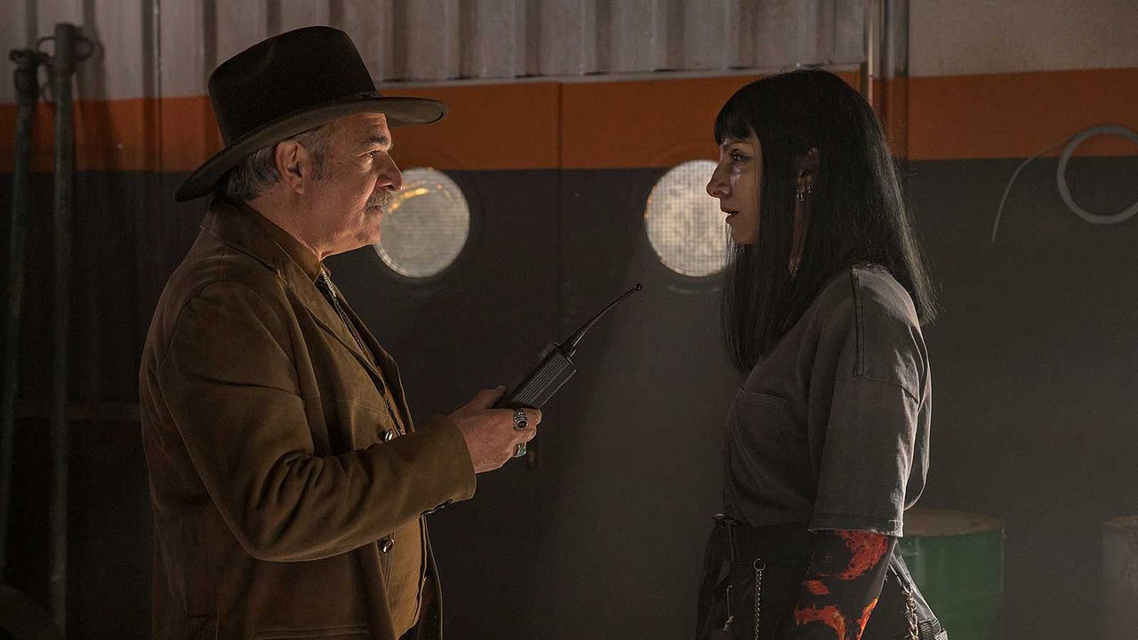 Foto Najwa Nimri, David Ostrosky