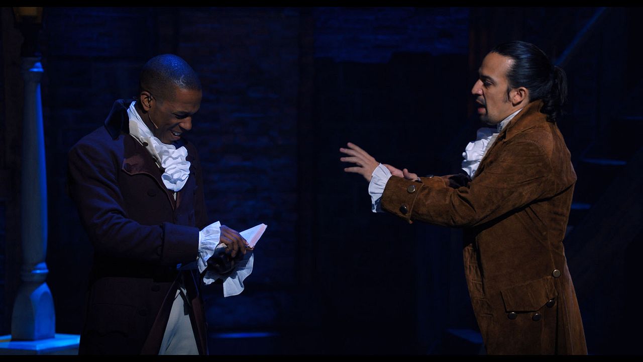 Hamilton : Foto Leslie Odom Jr., Lin-Manuel Miranda