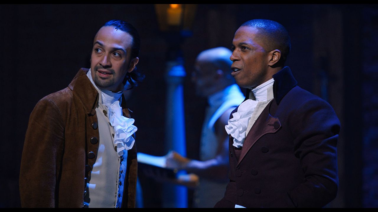 Hamilton : Foto Leslie Odom Jr., Lin-Manuel Miranda