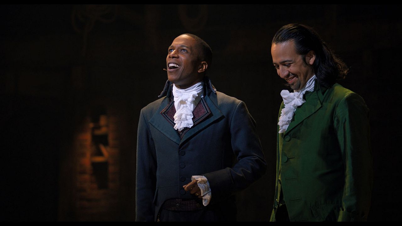 Hamilton : Foto Leslie Odom Jr., Lin-Manuel Miranda