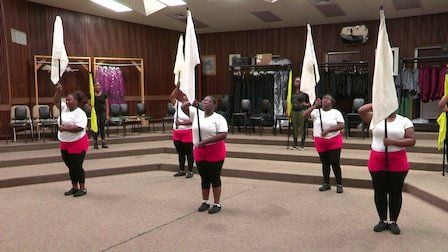 Música en marcha : Póster