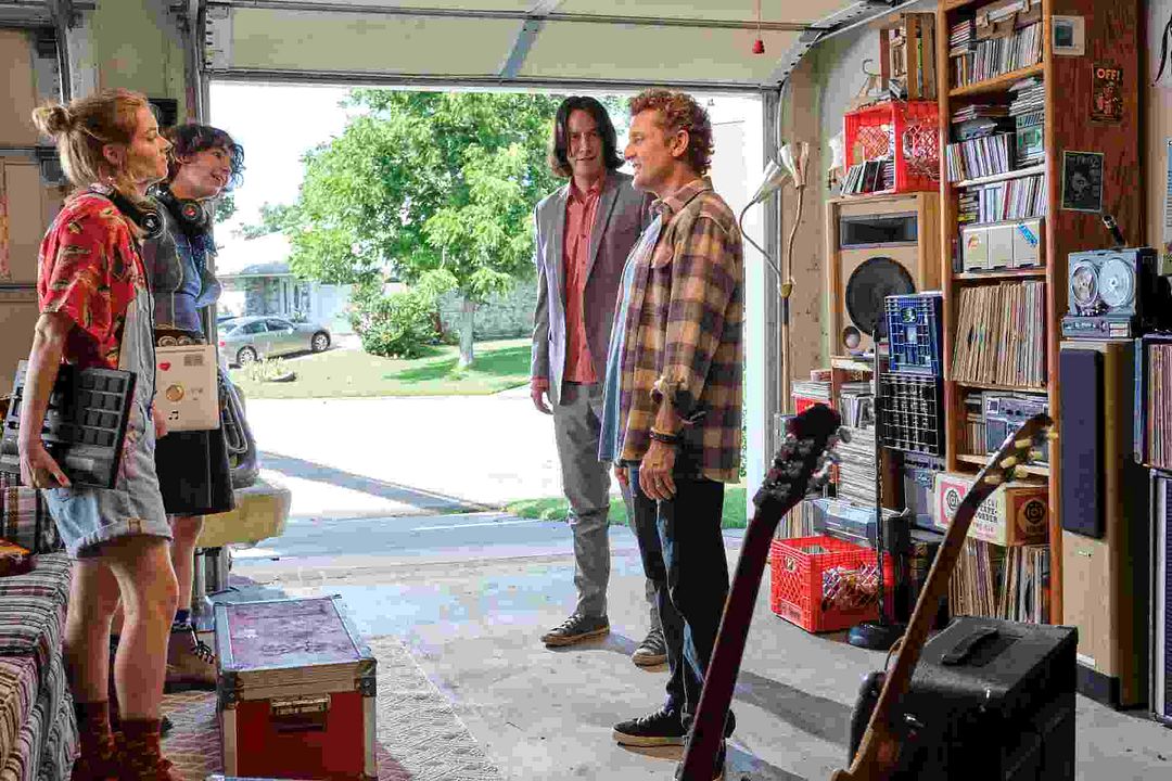 Bill & Ted Salvando el universo : Foto Keanu Reeves, Alex Winter, Samara Weaving, Brigette Lundy-Paine