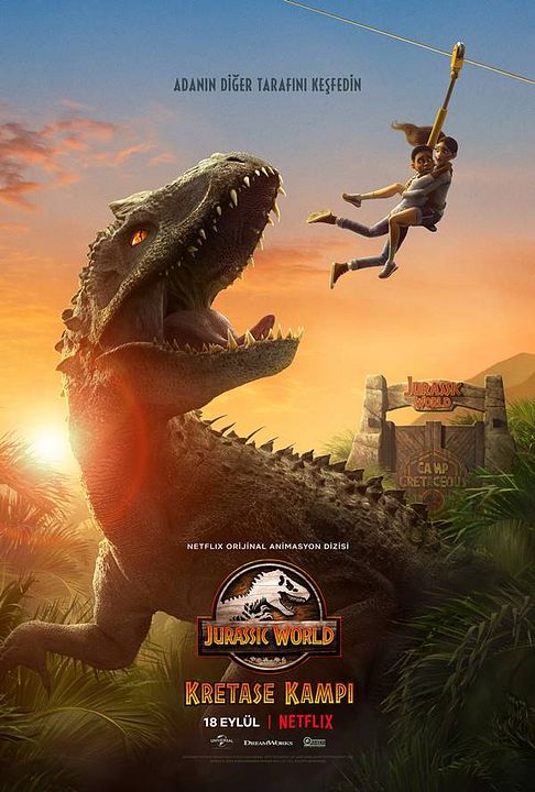 Jurassic World: Campamento cretácico : Póster