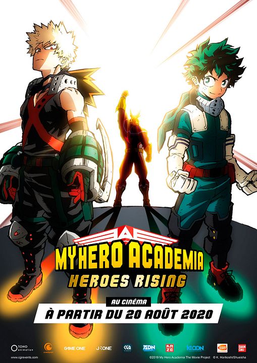 My hero Academia: Heroes Rising : Póster