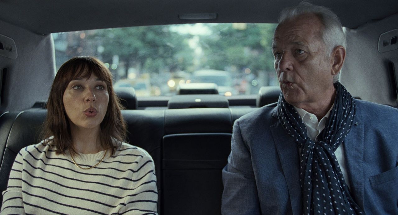 En las rocas : Foto Rashida Jones, Bill Murray