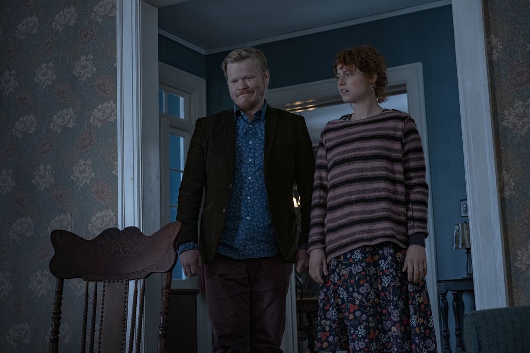 Pienso en el final : Foto Jesse Plemons, Jessie Buckley