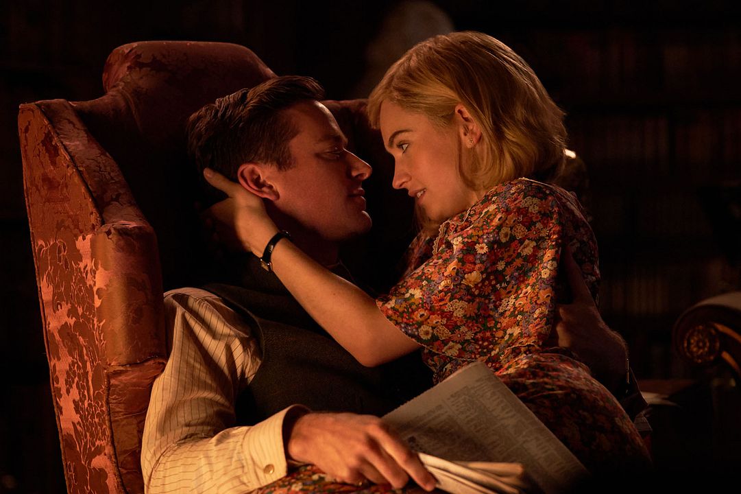 Rebeca : Foto Armie Hammer, Lily James