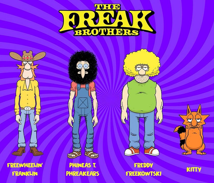 The Freak Brothers : Póster