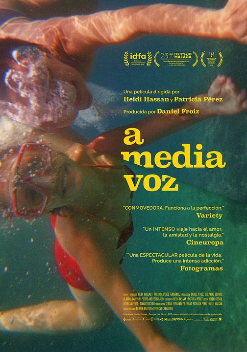 A media voz : Póster