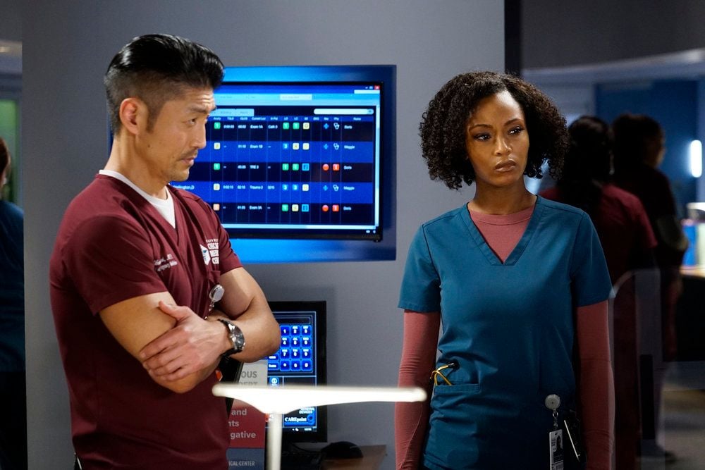 Chicago Med : Foto Brian Tee, Yaya DaCosta