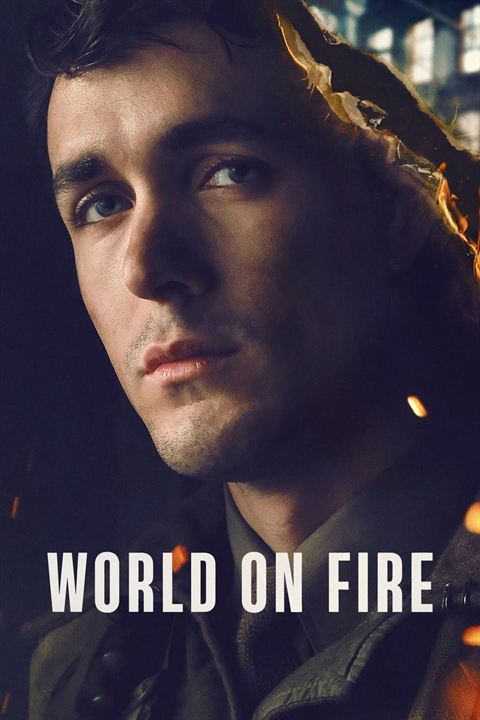 El mundo en llamas : Póster