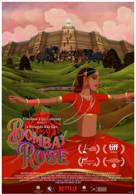 La rosa de Bombay : Póster