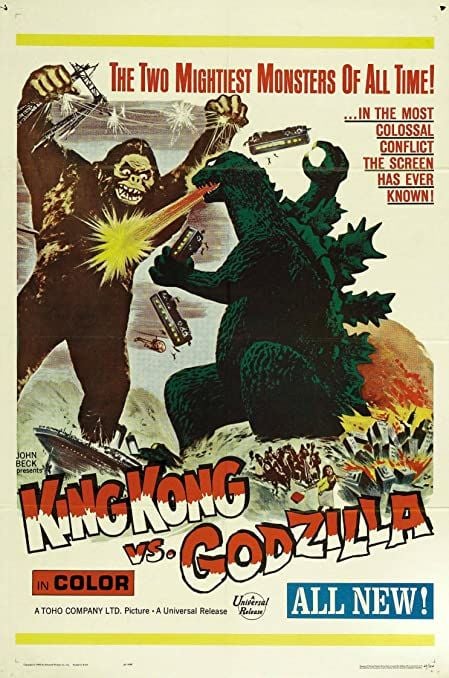 King Kong vs. Godzilla : Póster