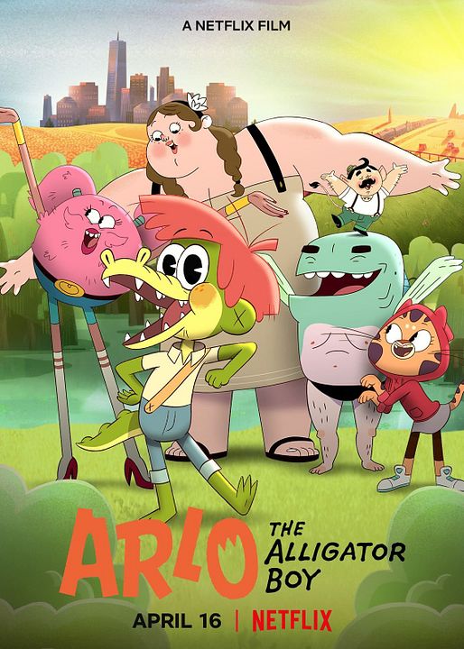 Arlo, el chico caimán : Póster