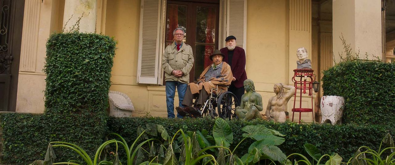 El cuento de las comadrejas : Foto Luis Brandoni, Oscar Martinez