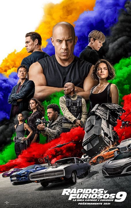 Rápidos y furiosos 9 : Póster