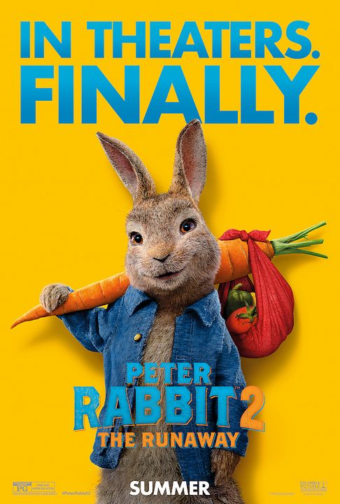 Peter Rabbit 2: Conejo en fuga : Póster
