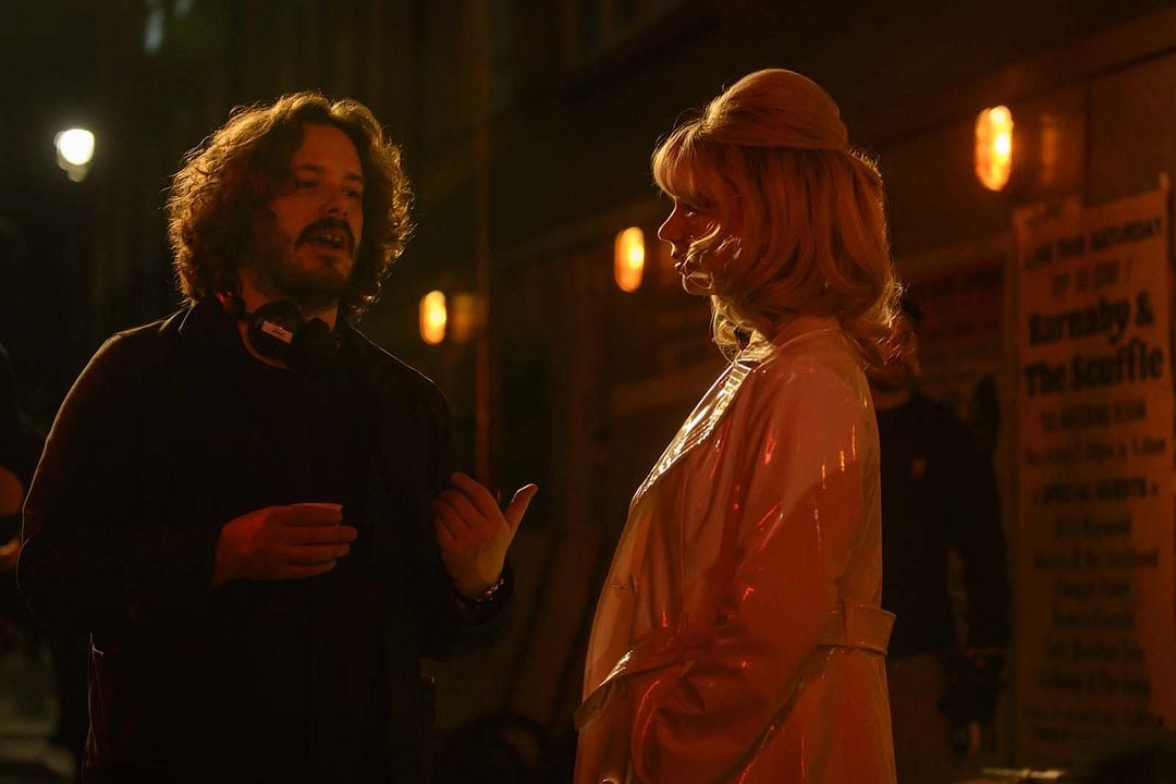 El misterio de Soho : Foto Anya Taylor-Joy, Edgar Wright