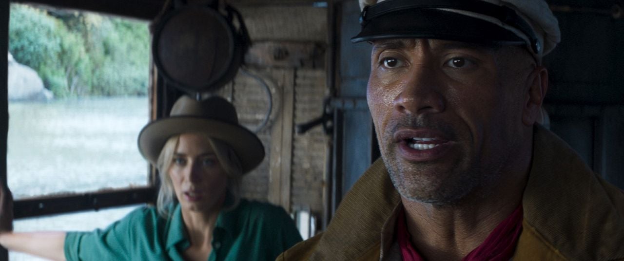 Jungle Cruise : Foto Emily Blunt, Dwayne Johnson