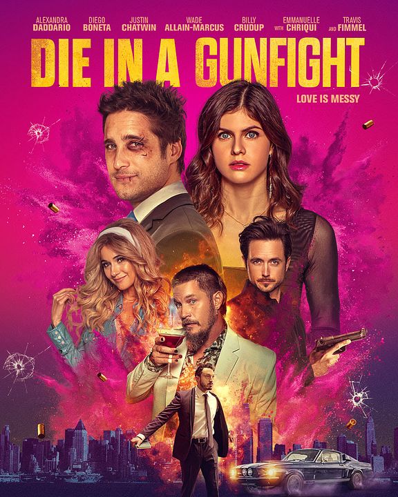 Die In A Gunfight : Póster