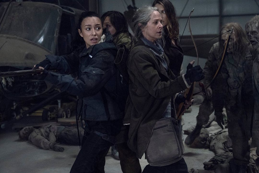 Foto Christian Serratos, Lauren Cohan, Melissa McBride