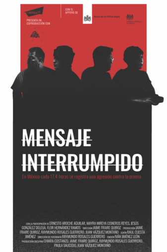 Mensaje interrumpido : Póster