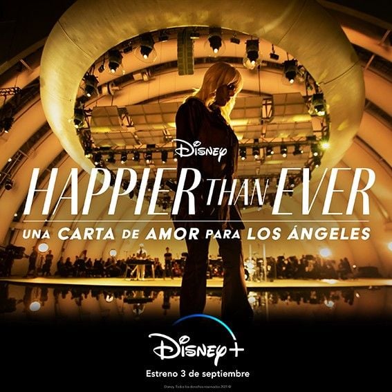 Happier Than Ever: Una carta de amor para Los Ángeles : Póster