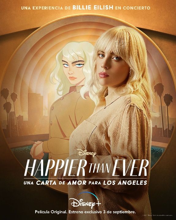 Happier Than Ever: Una carta de amor para Los Ángeles : Póster