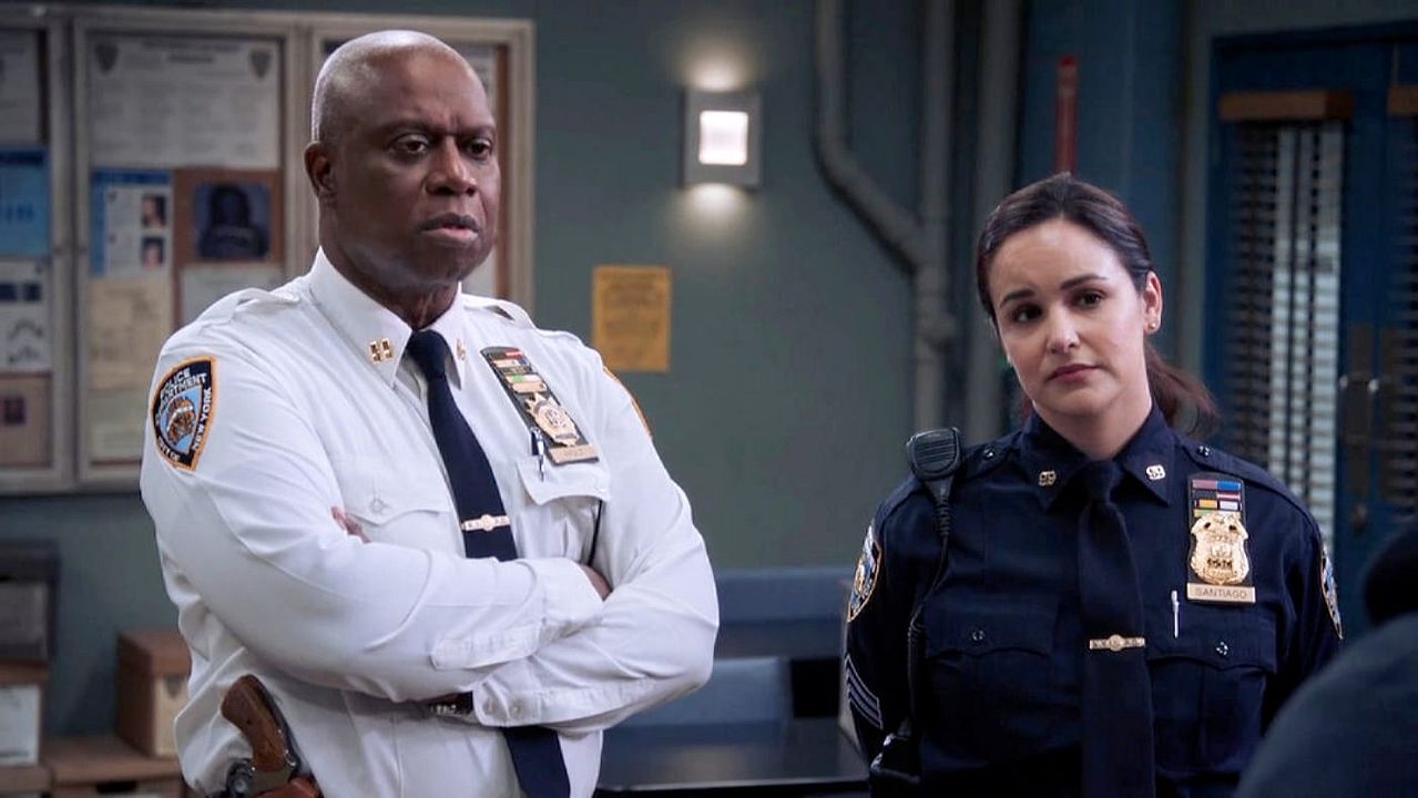 Foto Andre Braugher, Melissa Fumero