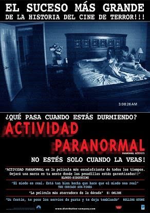 Actividad Paranormal : Póster