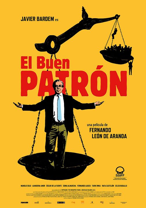 El buen patrón : Póster