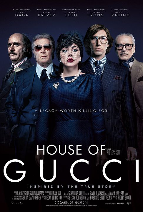 La casa Gucci : Póster