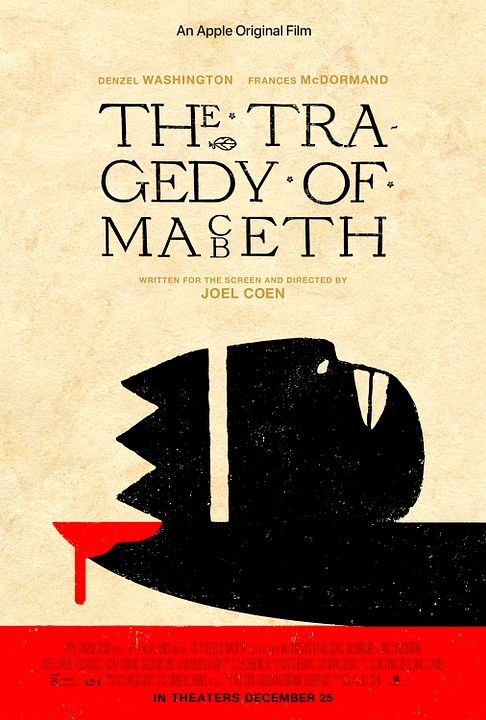 La tragedia de Macbeth : Póster