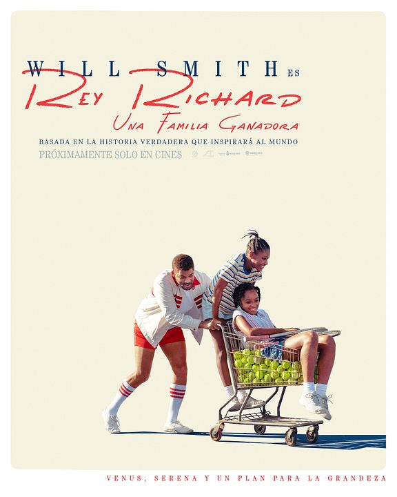 Rey Richard: Una familia ganadora : Póster